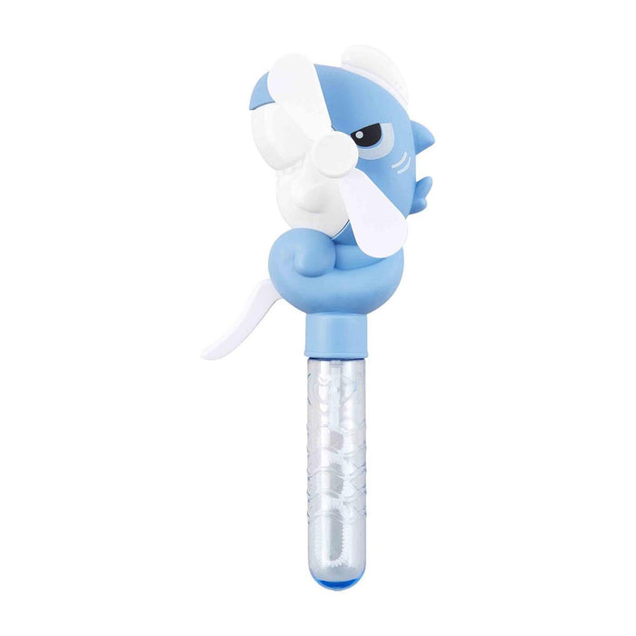 mud pie blue shark bubble wand fan combo