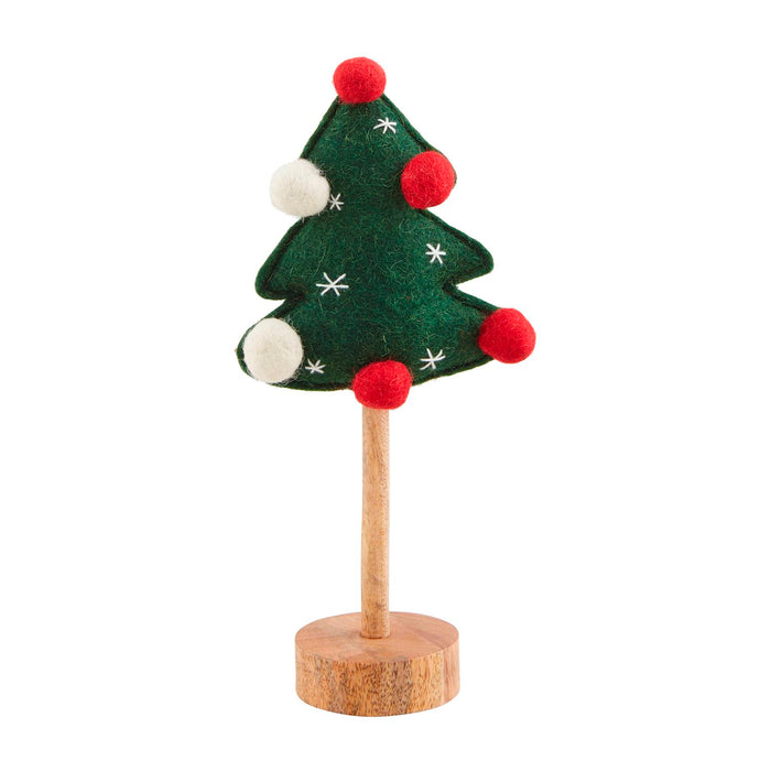 mud pie small felt pom pom tree 