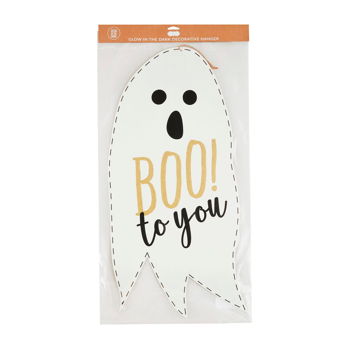 mud pie halloween paper hangers. glow in the dark