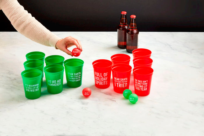 mud pie red and green cup game for christmas 