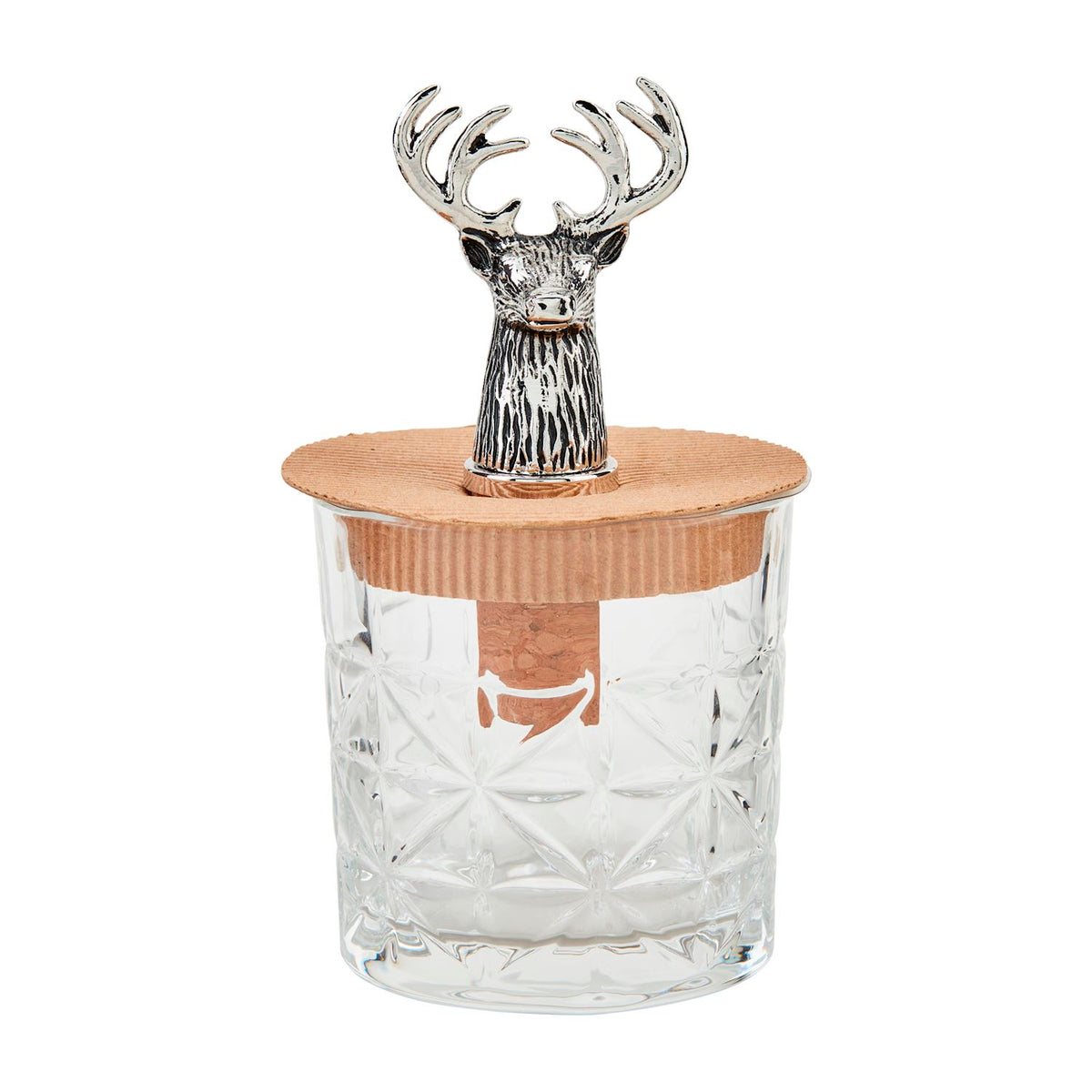 Deer Stopper + Glass - Round