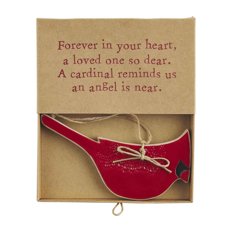 mud pie cardinal ornament 