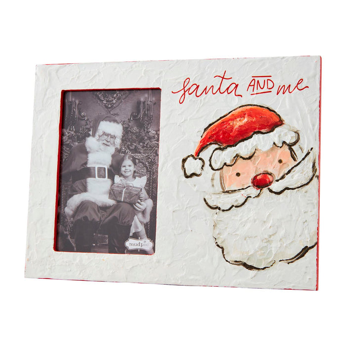 mud pie santa and me frame