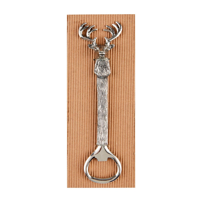 mud pie short deer antler bottle opener