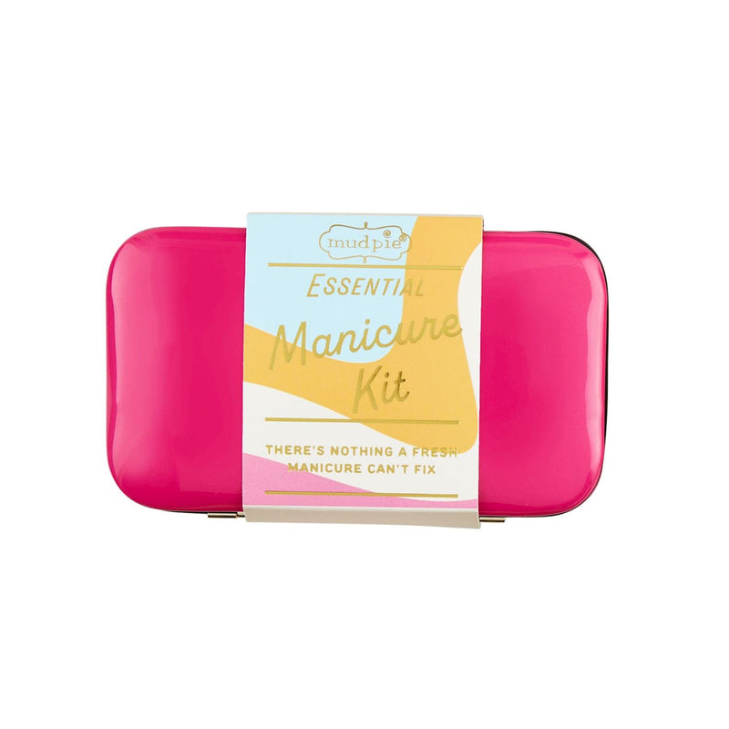 manicure pink set mud pie
