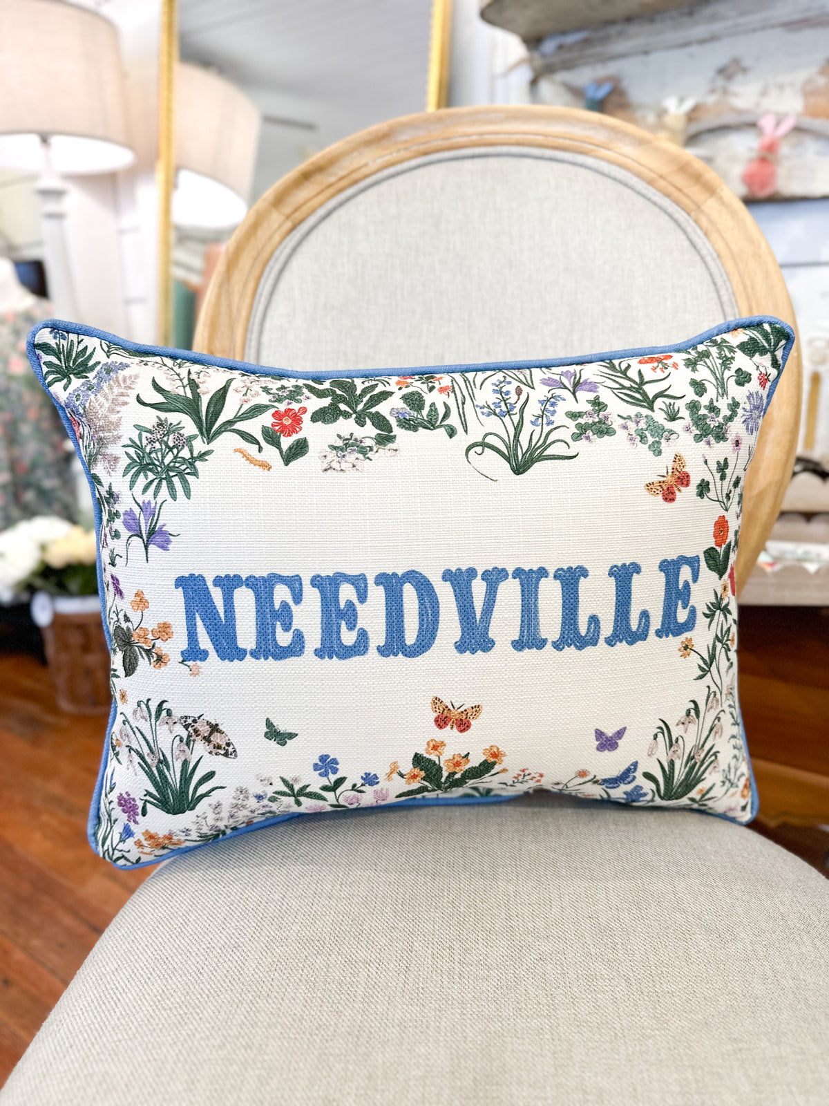 needville floral pillow 