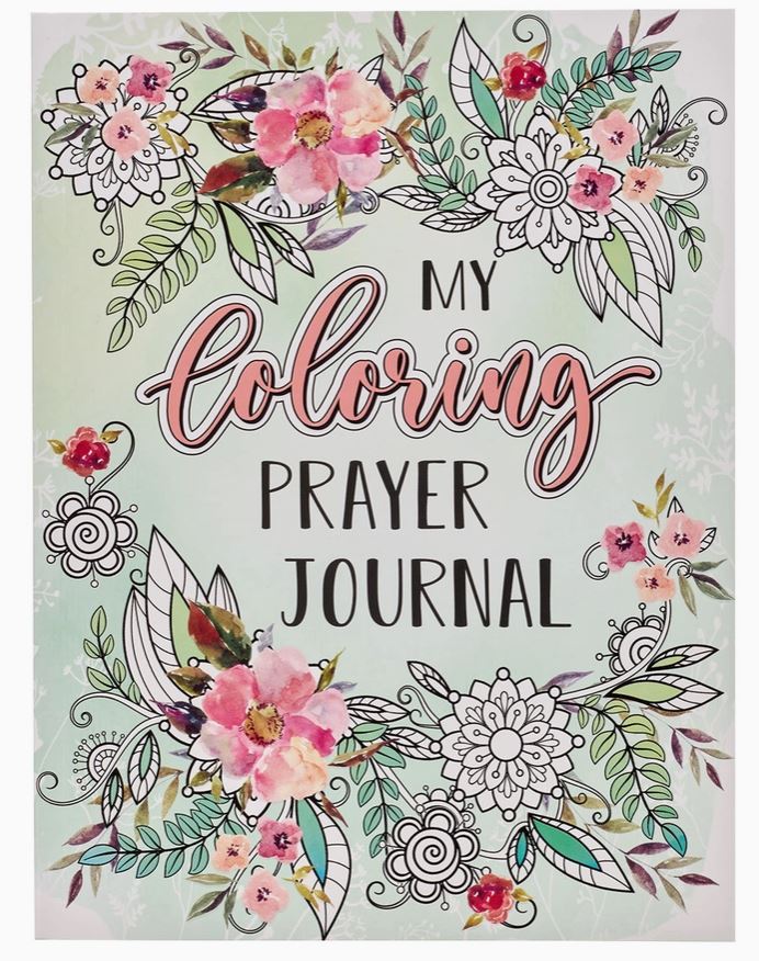 my coloring prayer journal 
