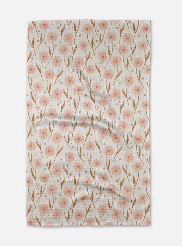 geometry daisy pop towel 