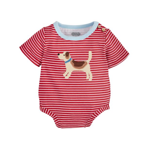 mud pie dog applique one piece