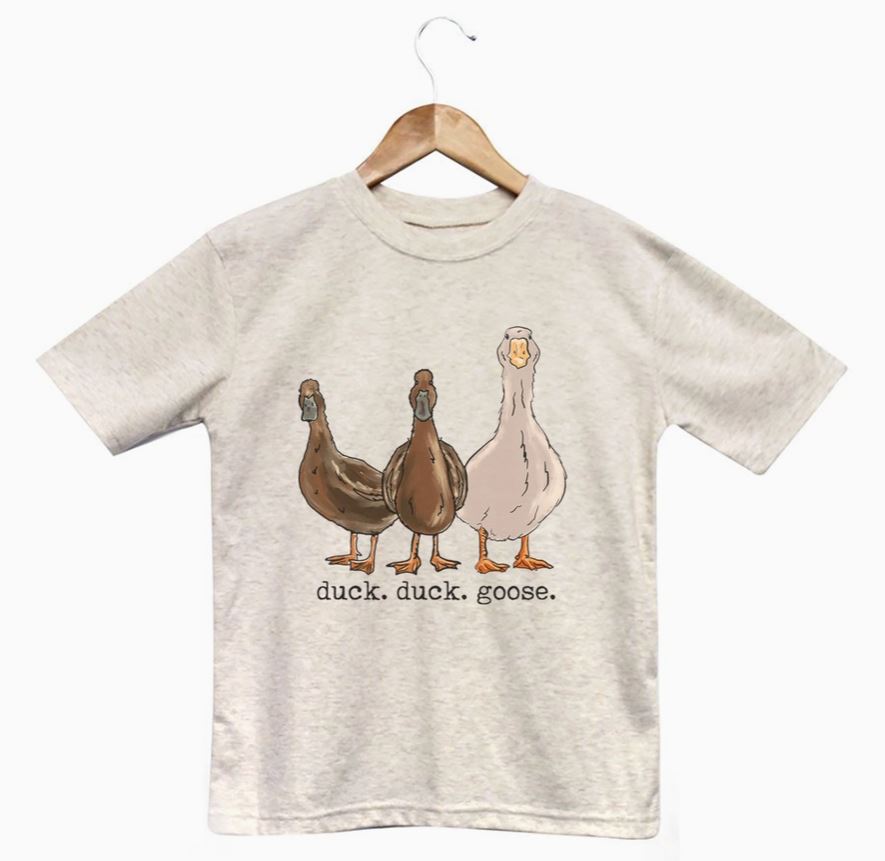 duck duck goose tee toddler size