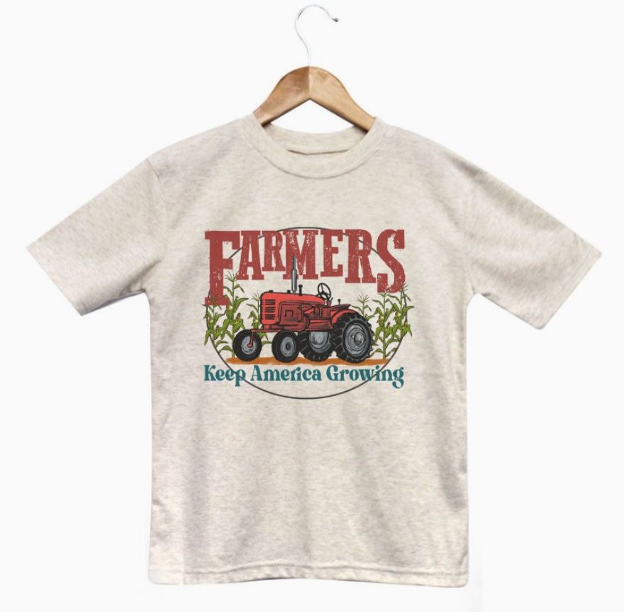 farmer tractor red toddler sizes