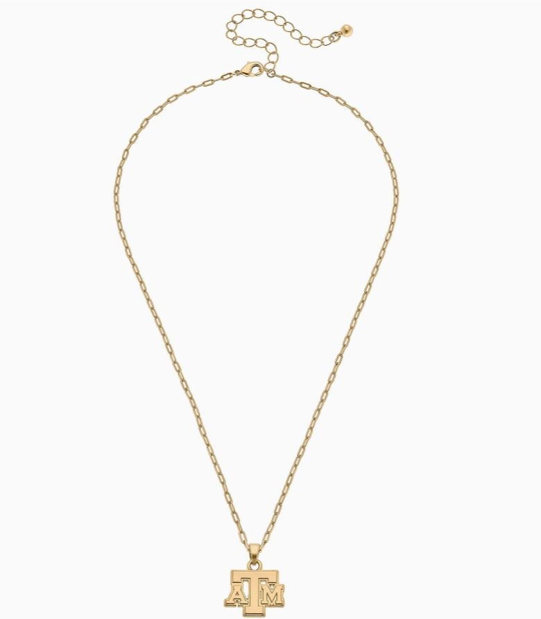 24k gold placed necklace tamu