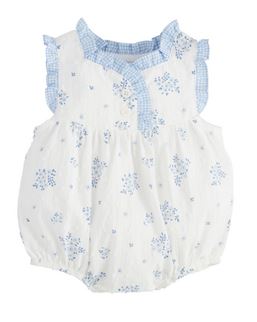 mud pie white floral romper infant