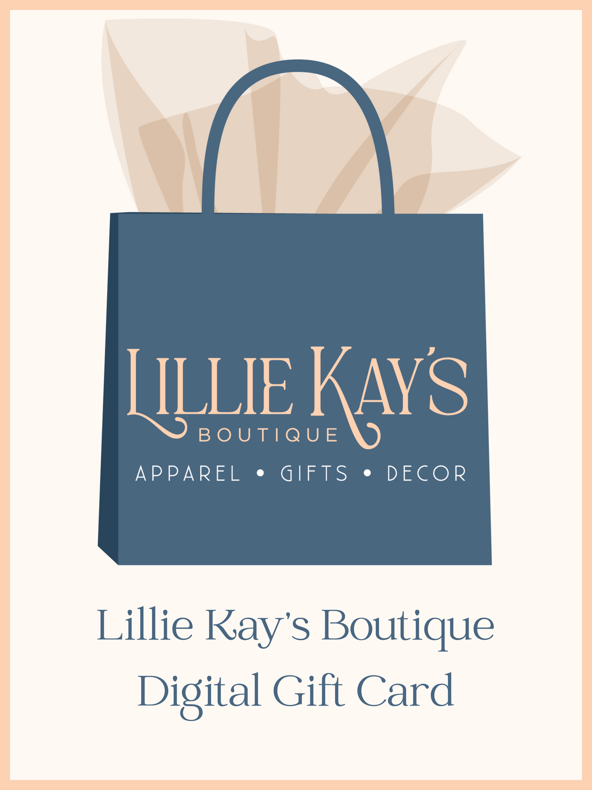 lillie kay's boutique digital gift card 